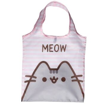 Sac shopping réutilisable pliable Chat Pusheen 2