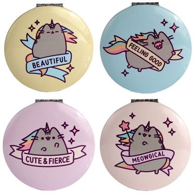 Pusheen the Cat Pusheenicorn Compact Mirror