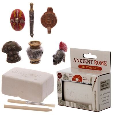 Kit per scavare artefatto romano