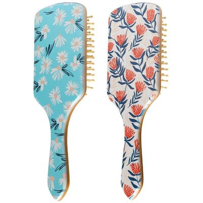 Daisy Lane & Protea Pick of The Bunch 100% Bamboo Large Hair Brush