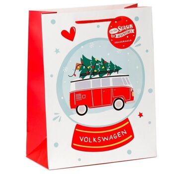 Sac cadeau de Noël Volkswagen VW T1 Camper Bus Grand 1