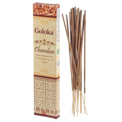 Goloka Masala Chandan Sandalwood Incense Sticks