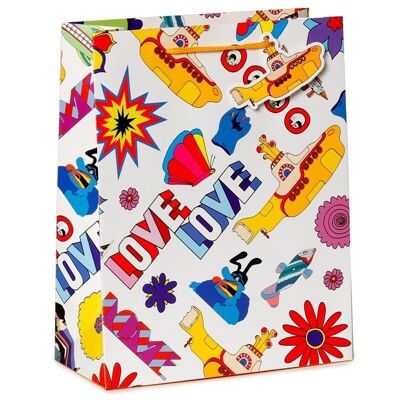 The Beatles Yellow Submarine LOVE Gift Bag Large