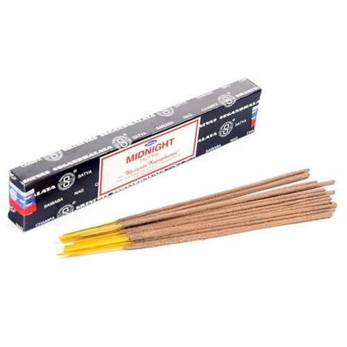 01471 Satya Midnight Nag Champa Incense Sticks