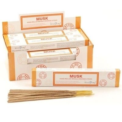 37264 Bastoncini di incenso Stamford Masala - Musk