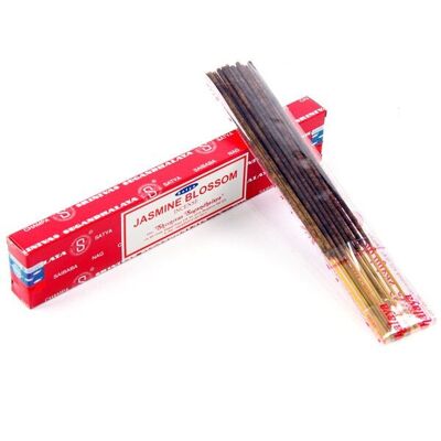 01477 Bâtonnets d'encens Satya Jasmin Nag Champa