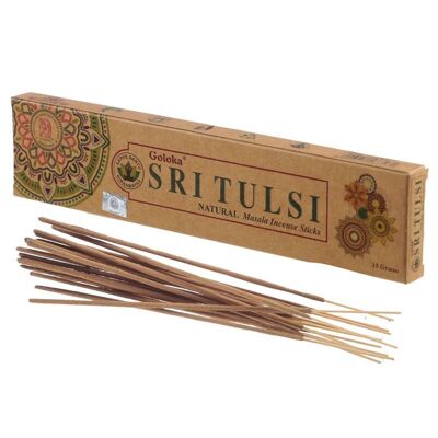 Goloka Organika Sri Tulsa Incense Sticks