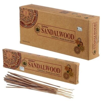 Goloka Organika Sandalwood Incense Sticks