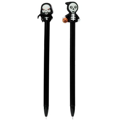 Bolígrafo de punta fina que brilla en la oscuridad Ghouls & Skeleton