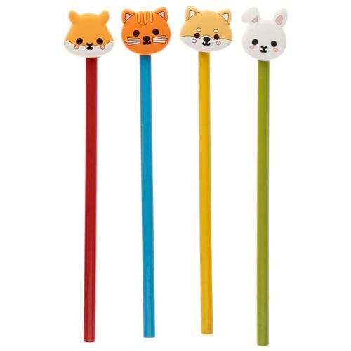 Adoramals Animal Pencil with PVC Topper
