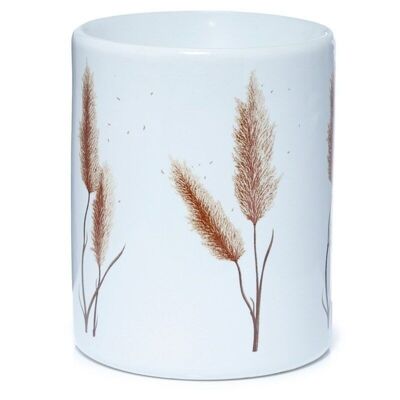 Pampas Grass Printed Ceramic Oil Burner