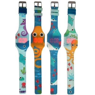 Orologio digitale in silicone Splosh Sealife