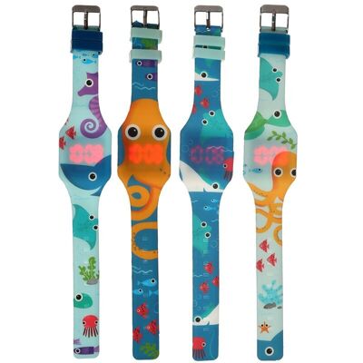 Reloj digital de silicona Splosh Sealife