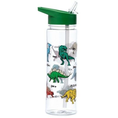 Shatterproof Plastic 550ml Water Bottle Dinosauria