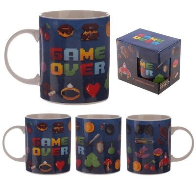 Tasse en porcelaine Game Over