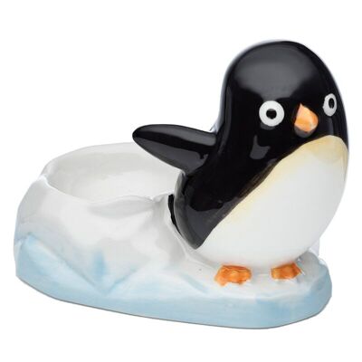 Huevera de cerámica Huddle Penguin