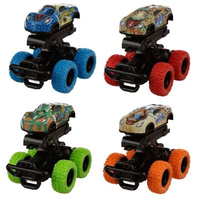 Friction Bump Animal Monster Truck Friction Push/Pull Action Jouet