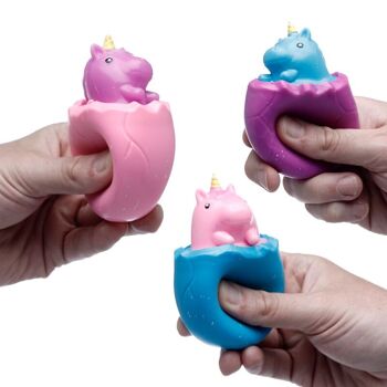 Oeuf Squeeze Pop Licorne