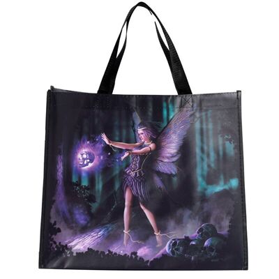 Natasha Faulkner Dark Fairy & Skull Reusable Shopping Bag