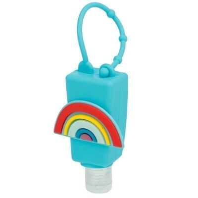 Gel Hand Sanitiser with Somewhere Rainbow Silicone Cover