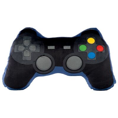 Cuscino in peluche a forma di controller Game Over Game