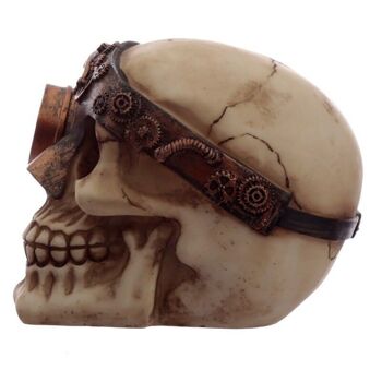 Ornement de tête de crâne steampunk 5