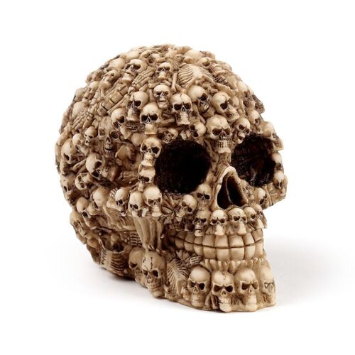 Multiple Skulls Head Decoration