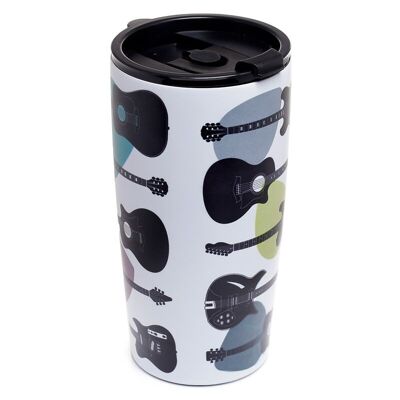 Headstock Guitar Hot & Cold Insulated Cup 500ml