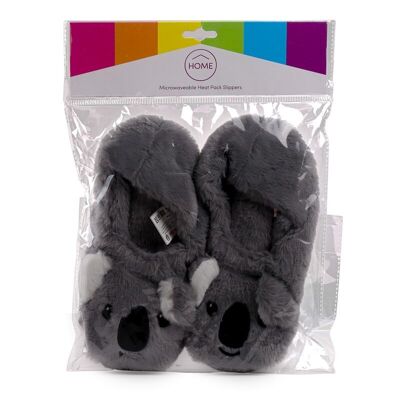 Pantofole riscaldanti Koala Plush Toesties Heat Pack