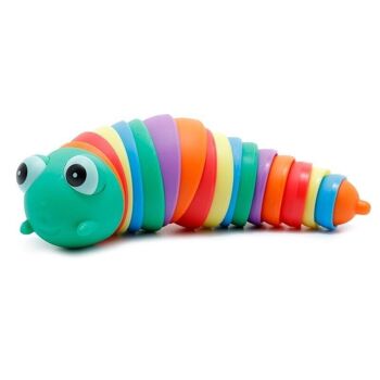 Jouet Fidget Rainbow Slug 3