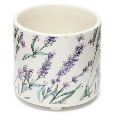 Pick of the Bunch Lavender Ceramic Indoor Plant Pot Small