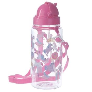 Bouteille d'eau pour enfants 450 ml Licorne arc-en-ciel enchantée 2