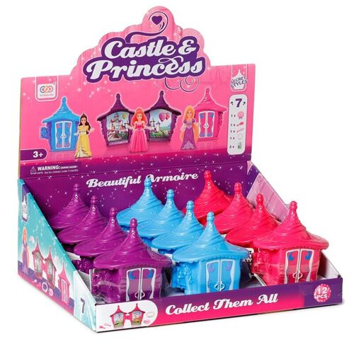 Princess Castle Shaped Mini Pocket World Toy