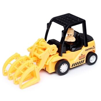 Véhicule de construction Friction Push/Pull Action Toy 4