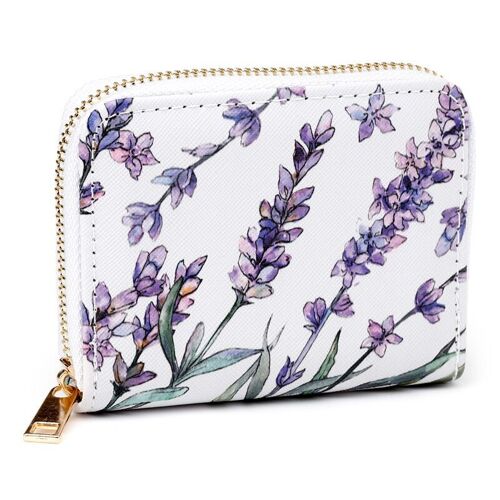 Lavender Pick of the Bunch Zip Around Small Wallet Purse