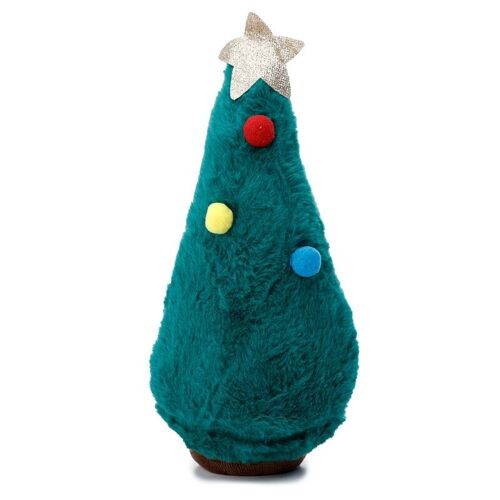 Plush Christmas Tree Door Stop