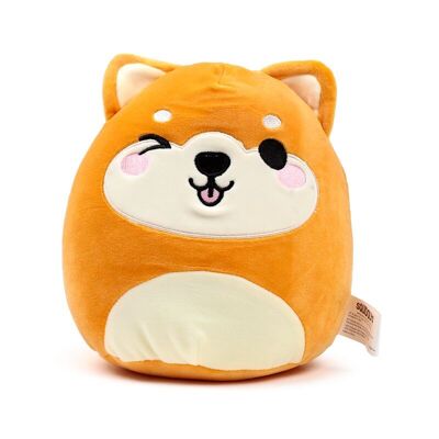 Squidglys Shuggs el perro Shiba Inu Adoramals mascotas juguete de peluche
