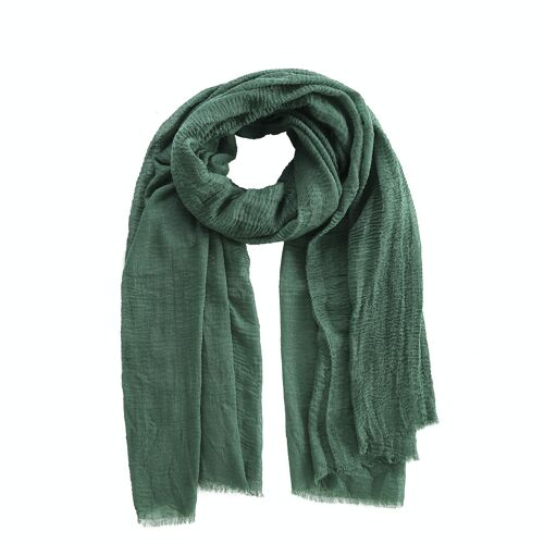The all time essential scarf - emerald groen