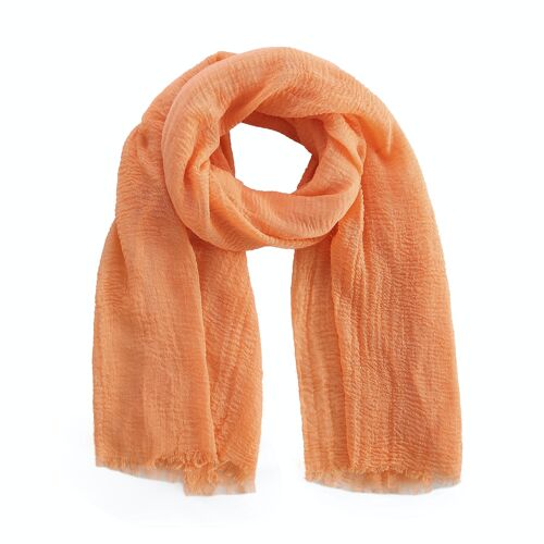 The all time essential scarf - oranje