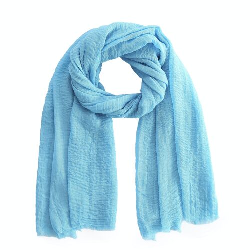 The all time essential scarf - zeeblauw