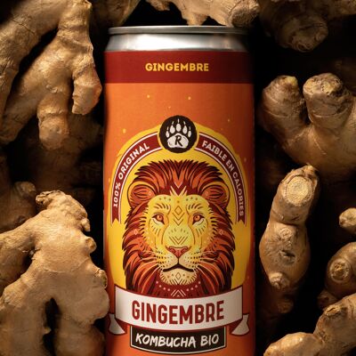 R-KOMBUCHA - Jengibre - Lata 33cl