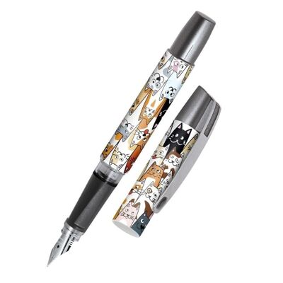 ONLINE filler campus | ergonomic fountain pen | for students | incl. combination ink cartridge