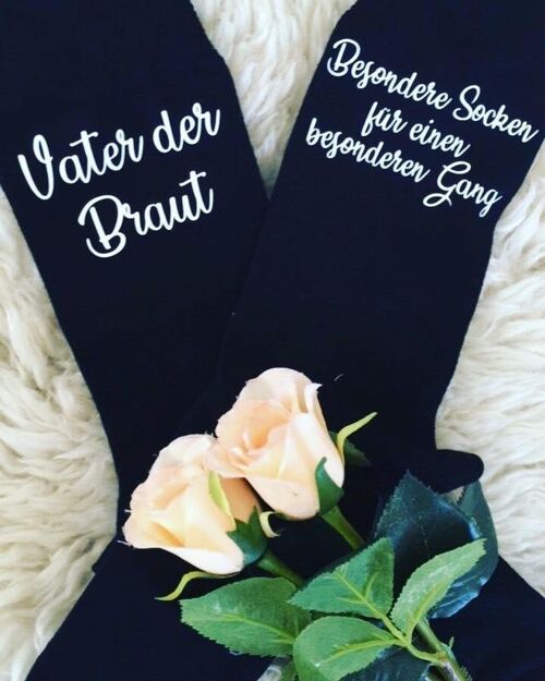 Socken für den Vater der Braut