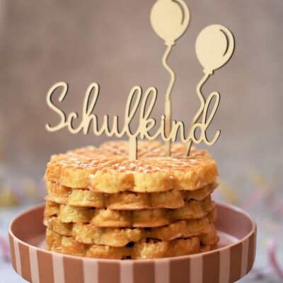 Caketopper Schulkind - Caketopper Schulkind