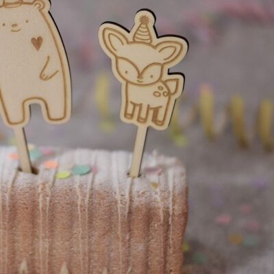 Cake topper Fairy Tale Forest | party fawn |