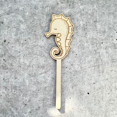 Cake topper underwater world | Seahorse |