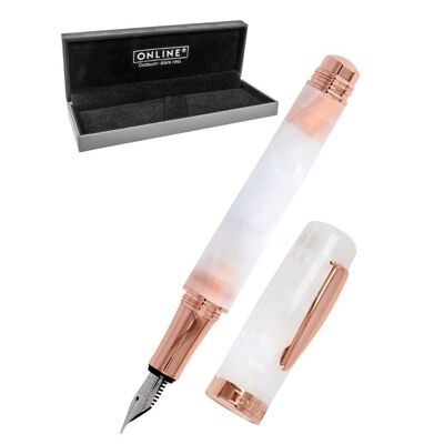 ONLINE fountain pen Bohemian Art | elegant fountain pen made of semi-transparent acrylic | gift wrapping