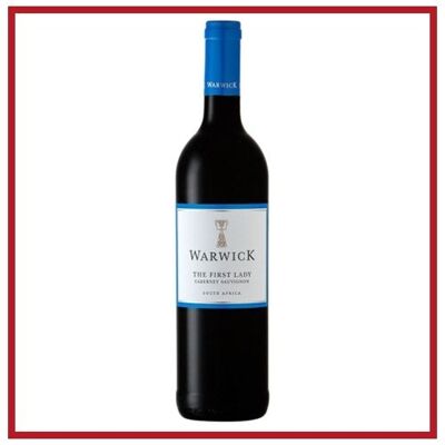 Warwick "First Lady" Cabernet sauvignon - Vin étranger Afrique du Sud - Vin Afrique du Sud rouge - Millésime 2018