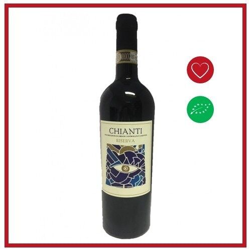 La Ginestra Riserva Chianti - Vin étranger Italie - Vin Italien Rouge - Millésime 2017 - Vin BIO