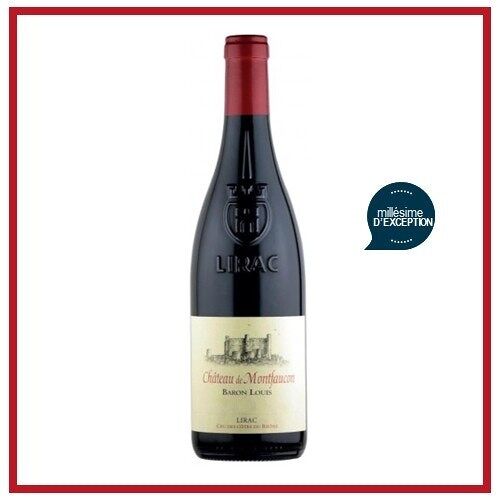 Château De Montfaucon Baron Louis - Vin du Rhone Lirac - Vin Rhône Rouge - Millésime 2018